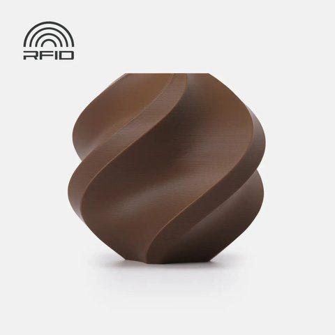 Пластик для 3D друку Bambu Lab PLA Basic 1kg Cocoa Brown (A00-N1-1.75-1000-SPL) A00-N1-1.75-1000-SPL фото