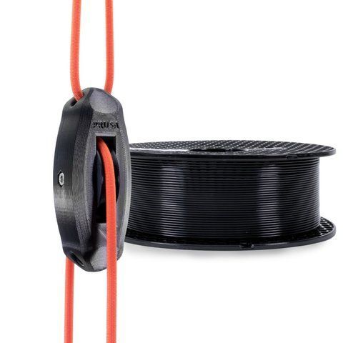 Пластик для 3D-принтера Prusament PC Blend 1.75 mm Jet Black 970g (PCBLJETBLCK970G) PCBLJETBLCK970G фото